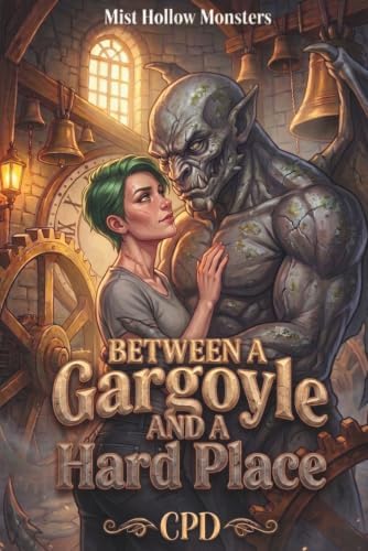 Between A Gargoyle And A Hard Place: A High Heat Cozy Small Town Monster Romance with Grumpy Gargoyle & Guarded Mason, Size Difference Romance (Mist Hollow Monsters Book 6) by CP D