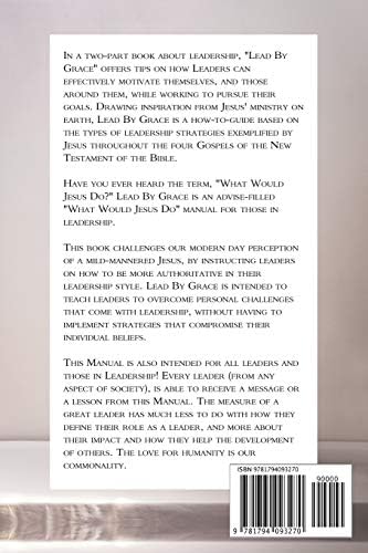 Lead By Grace: Based on the Leadership of Jesus by Rocky Dania
