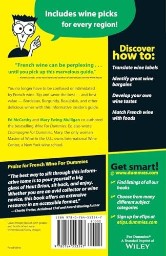 French Wine For Dummies (For Dummies Series) by Ed McCarthy