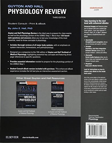 Guyton & Hall Physiology Review by John E. Hall PhD
