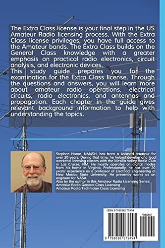 Amateur Radio Extra Class Licensing: For 2020 through 2024 License Examinations by Stephen Horan