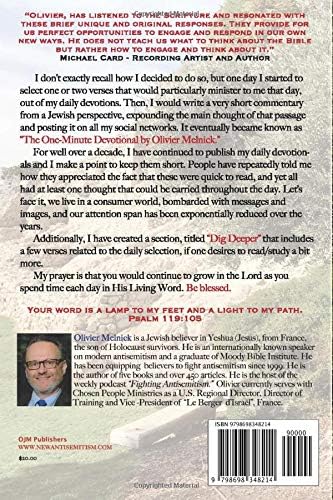 The 1 Minute Devotional: 365 Daily Devotionals from a Jewish Perspective by Olivier Jack Melnick