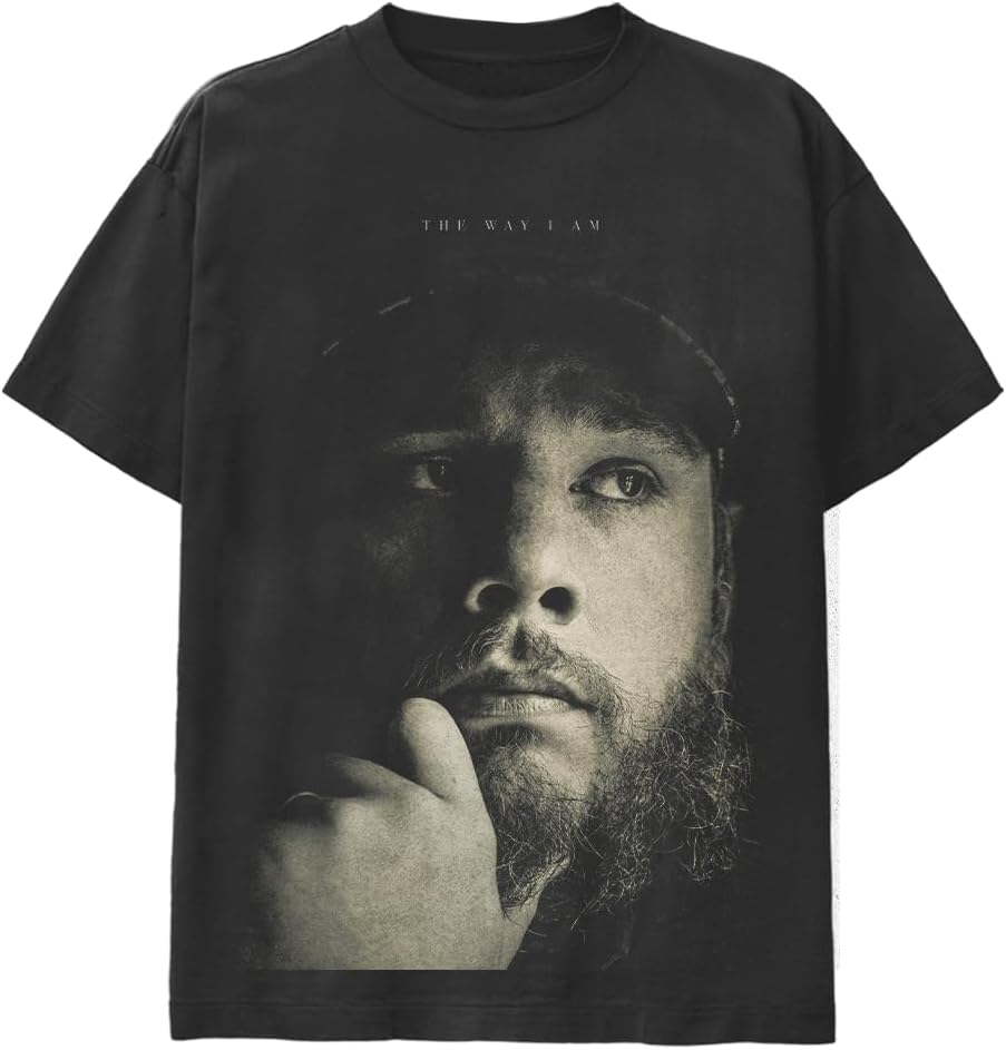 Luke Combs The Way I Am Album T-Shirt, Washed Black