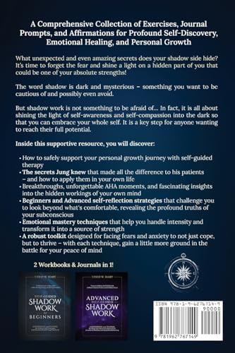 The Ultimate Shadow Work Journal & Workbook - 2 Books in 1: A Comprehensive Collection of Exercises, Prompts, and Affirmations for Profound ... , and Personal Growth (Heal, Grow, & Thrive) by Leigh W. Hart