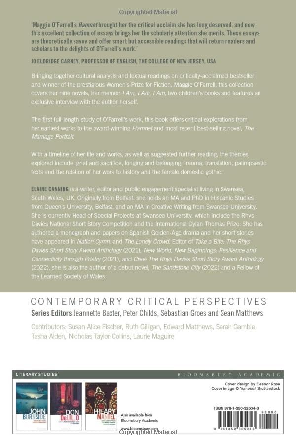 Maggie O'Farrell: Contemporary Critical Perspectives by Elaine Canning
