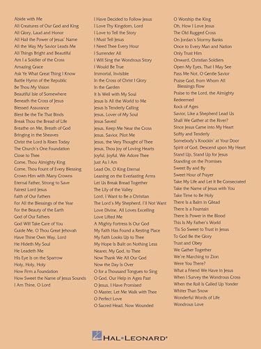 The Big Book of Hymns | Piano/Vocal/Guitar Sheet Music and Songbook | 125 Christian Hymns for Worship, Church, and Home | Sacred Music Collection for Pianists, Choirs, and Music Teachers by Various