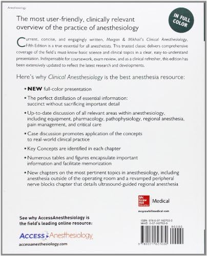 Morgan & Mikhail's Clinical Anesthesiology by M.d. Butterworth, John F., IV