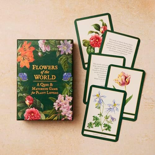 Flowers of the World: A Matching and trivia game for plant lovers by Pyramid