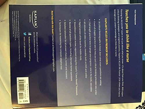 NCLEX-RN Premier 2016 with 2 Practice Tests: Online + Book + DVD + Mobile (Kaplan Test Prep) by Kaplan Nursing