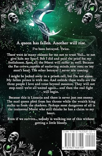 A Throne of Blood & Vengeance: A Spicy Why Choose Romantasy (Lunaria Realms) by Alex Frost