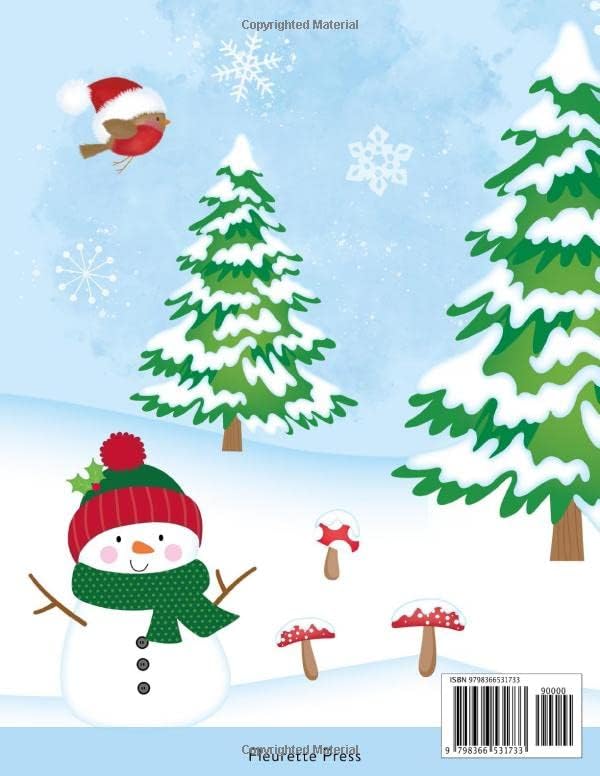 Christmas Word Search for Adults, Teens & Seniors in Large Print: Word Search Puzzle Book with Christmas, Winter & Holiday Themes by Fleurette Press