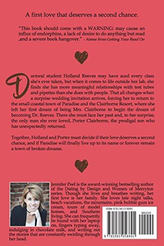 Second Chance in Paradise (Clairborne Family Novel) by Jennifer Peel