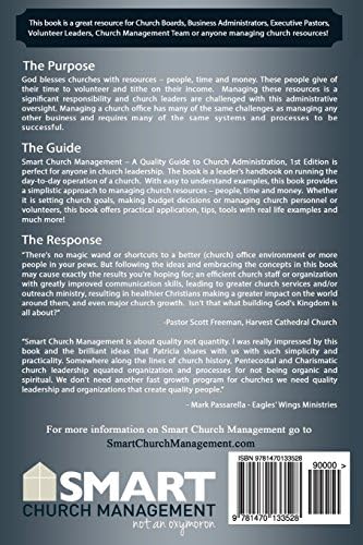 Smart Church Management: A Quality Guide to Church Administration by Patricia S Lotich