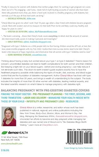 Balancing Pregnancy with Pre-existing Diabetes: Healthy Mom, Healthy Baby by Cheryl Alkon