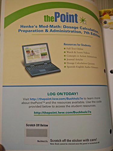 Henke's Med-Math: Dosage Calculation, Preparation & Administration by Susan Buchholz