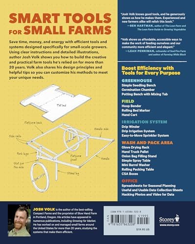 Build Your Own Farm Tools: Equipment & Systems for the Small-Scale Farm & Market Garden by Josh Volk