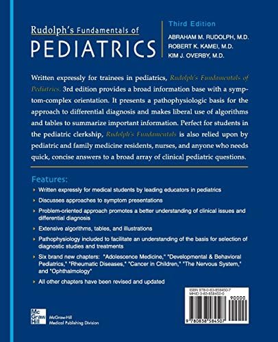 Rudolph's Fundamentals of Pediatrics: Third Edition by Abraham M. Rudolph