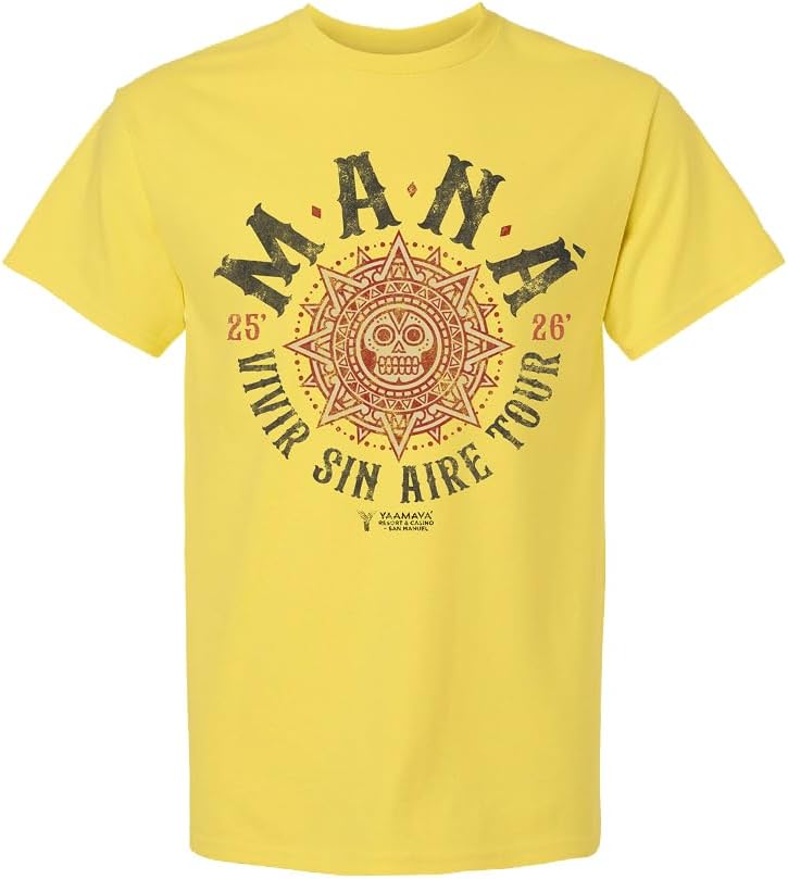 MANÁ Official Tour Vivir Sin Aire T-Shirt