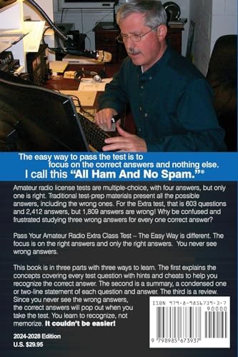 Pass Your Amateur Radio Extra Class Test: The Easy Way (EasyWayHamBooks) by Craig Buck K4IA
