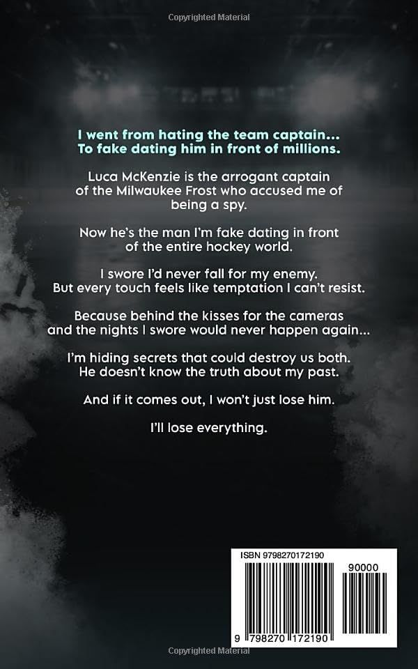 My Pucking Enemy: An Enemies to Lovers, Fake Dating, Hockey Romance (The Milwaukee Frost) by Leighton Grace