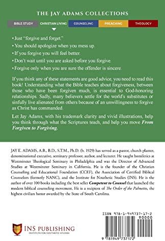 From Forgiven to Forgiving by Jay E Adams