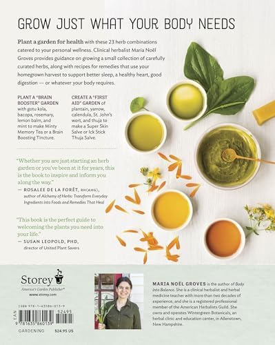 Grow Your Own Herbal Remedies: How to Create a Customized Herb Garden to Support Your Health & Well-Being by Maria Noel Groves