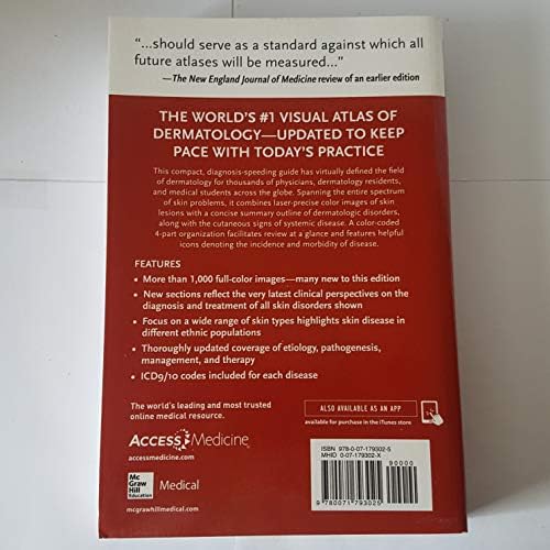 Fitzpatrick's Color Atlas and Synopsis of Clinical Dermatology, Seventh Edition (Color Atlas & Synopsis of Clinical Dermatology (Fitzpatrick)) by Klaus Wolff