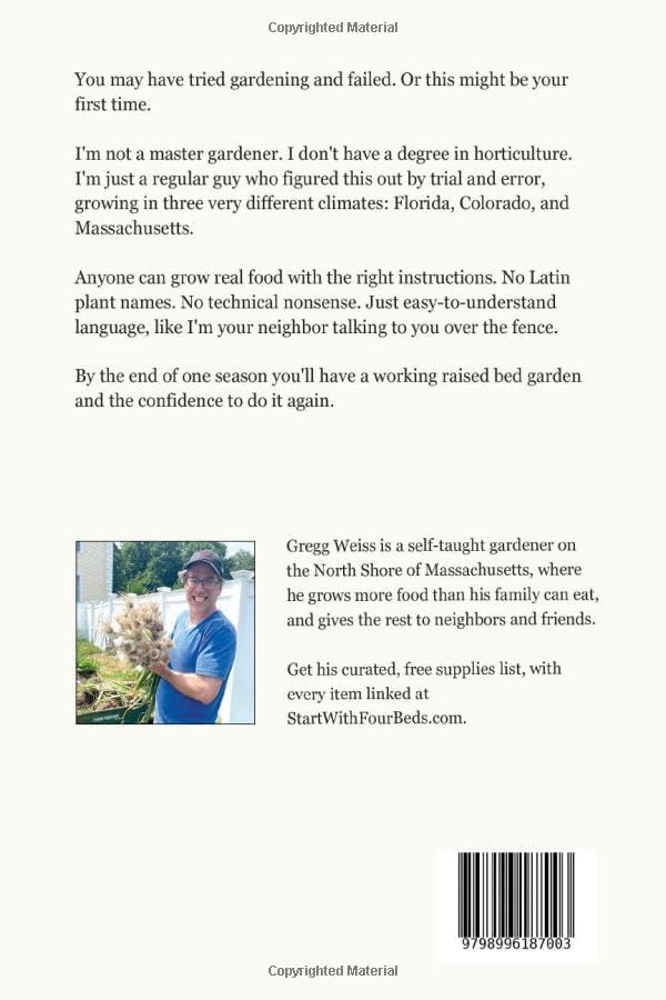 Northeast Vegetable Gardening: A Beginner's Guide to Raised Bed Gardening by Gregg Weiss