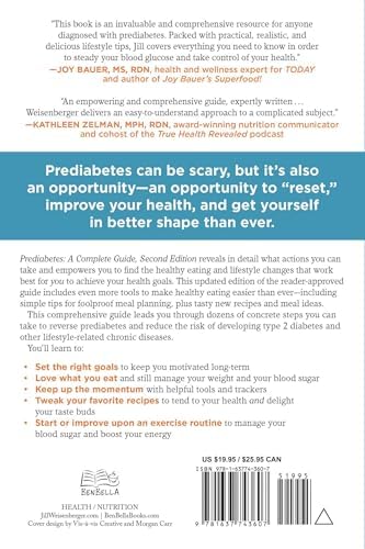 Prediabetes: A Complete Guide, Second Edition: Your Lifestyle Reset to Stop Prediabetes and Other Chronic Illnesses by Jill Weisenberger