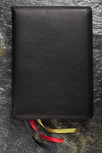 KJV, Thompson Chain-Reference Bible, Premium Goatskin Leather, Black, Premier Collection, Art Gilded Edges, Black Letter, Comfort Print by Zondervan
