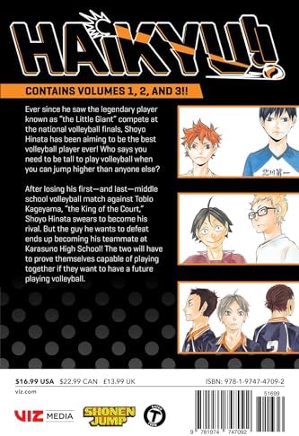 Haikyu!! (3-in-1 Edition), Vol. 1: Includes vols. 1, 2 & 3 by Haruichi Furudate