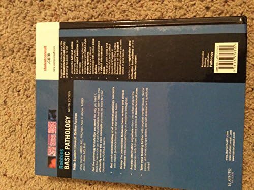 Robbins Basic Pathology: with STUDENT CONSULT Online Access (Robbins Pathology) by Vinay Kumar MBBS MD FRCPath