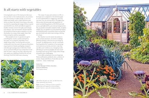 RHS Grow Your Own Veg Through The Year: 365 Days of Homegrown Vegetables & Herbs by Royal Horticultural Society