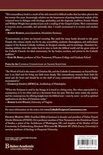 The Gospel of John: A Catholic Bible Commentary on the New Testament by Trusted Biblical Scholars | CCSS (Catholic Commentary on Sacred Scripture) by Francis Martin
