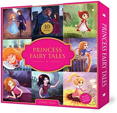 Princess Fairy Tales Boxset: A Set of 10 Classic Children Fairy Tales (Abridged and Retold) by Wonder House Books