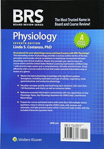 BRS Physiology (Board Review Series) by Linda S. Costanzo Ph.D.