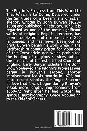 The Pilgrim's Progress - Part II: By John Bunyan - Illustrated by John Bunyan
