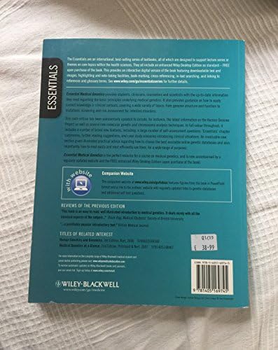 Essential Medical Genetics, Includes Desktop Edition by Edward S. Tobias