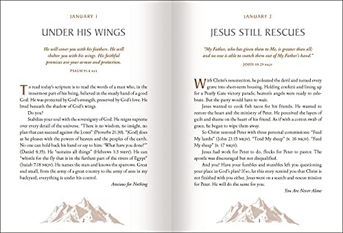 You Can Count on God: 365 Daily Devotions for Hope and Peace (A One-Year Devotional) – The Perfect Christian Gift for Women and Men by Max Lucado