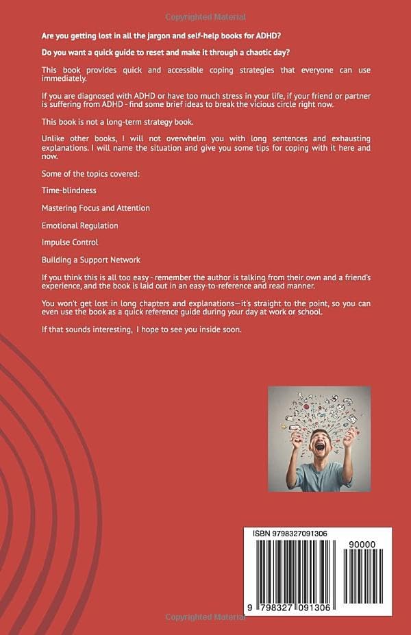 10 ADHD HACKS to help you make it through the day: A guide for people with ADHD and their friends (ADHD - Empowerment Series) by Sabine Wedemeyer