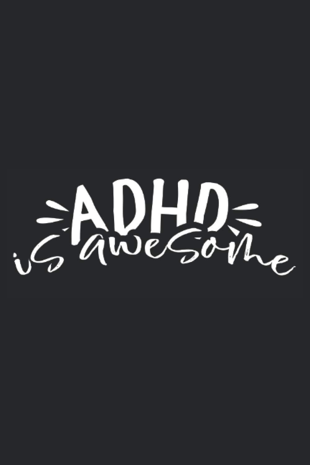Adhd est génial: Journal 6x9 pour les habitudes quotidiennes, agenda, cahier, plans, journal de bord (TDAH, livre sur l'autisme) (French Edition) by When Colors Vibe Publishing