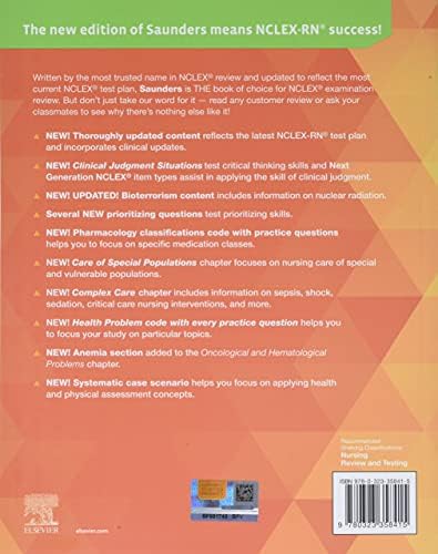 Saunders Comprehensive Review for the NCLEX-RN Examination by Linda Anne Silvestri PhD RN ANEF FAAN