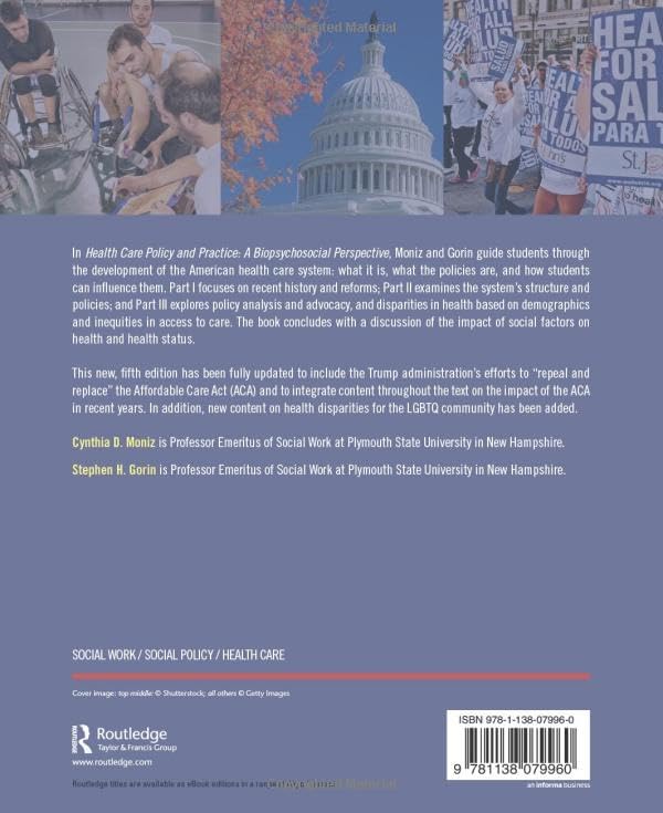 Health Care Policy and Practice: A Biopsychosocial Perspective by Cynthia Moniz