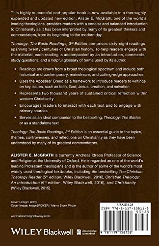 Theology: The Basic Readings by Alister E. McGrath