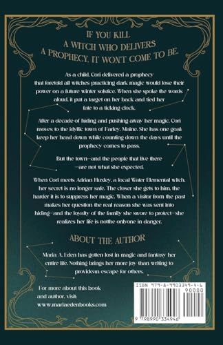 The Gray Prophecy: a contemporary paranormal romantasy: witches (The Elemental Realm Duology) by Maria A. Eden