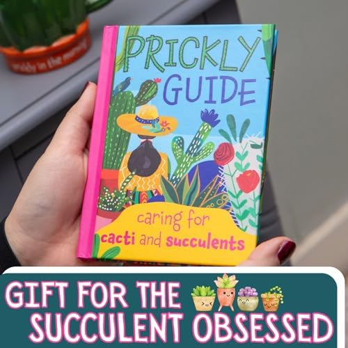 Prickly Guide: Caring For Cacti and Succulents Houseplant Guide by Bee Three Books