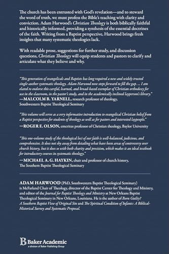 Christian Theology: Biblical, Historical, and Systematic by Adam Harwood
