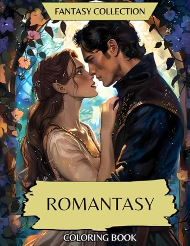 Fantasy Collection - Romantasy: Coloring Book of Lovers, Demons, Dragons, Shifters, Fae and Enchanted Places by U Color