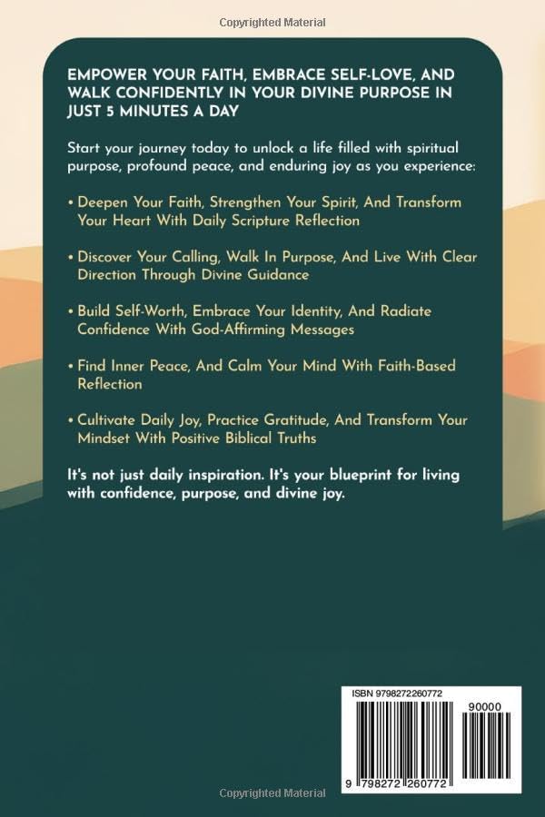 365 Daily Devotions For Black Women: 5-Minute Christian Devotionals to Cultivate Faith, Self-Love, Joy & Inner Strength. Find Daily Inspiration for a Life Filled with Confidence, Peace & Purpose by Joelle Jacobs