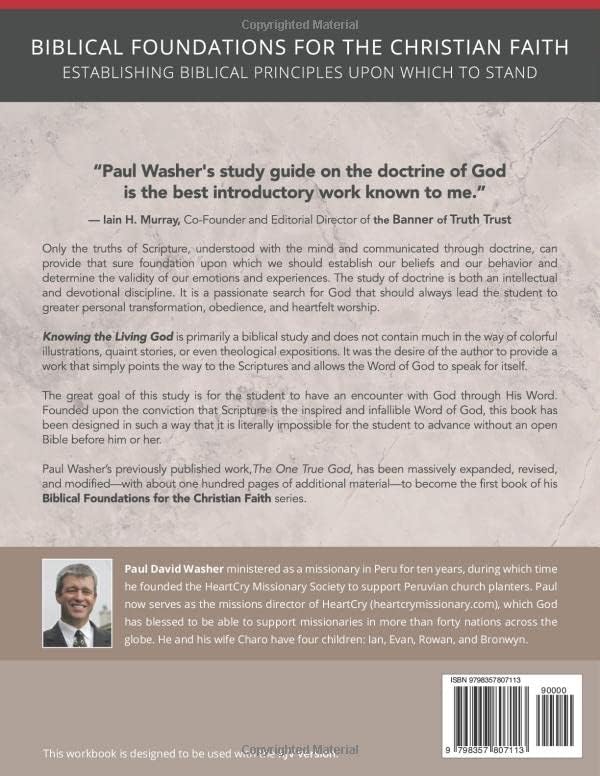 Knowing the Living God [KJV Edition] by Paul David Washer